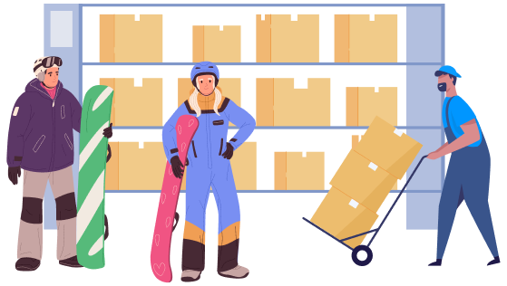 Convenient Snowboard Storage Solutions